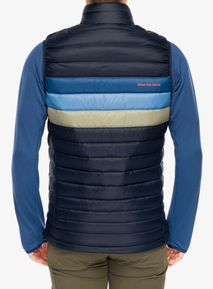 Páperová vesta Cotopaxi Fuego Down Vest - carbon stripes