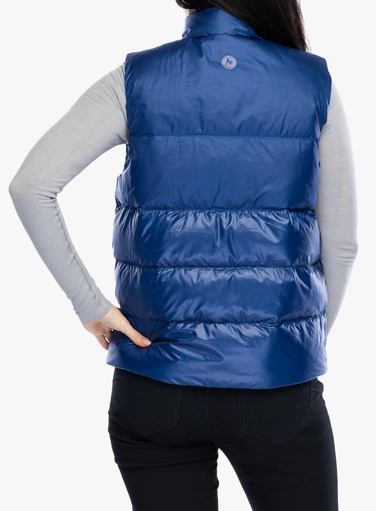 Páperová vesta dámska Marmot Guides Down Vest - twilight blue
