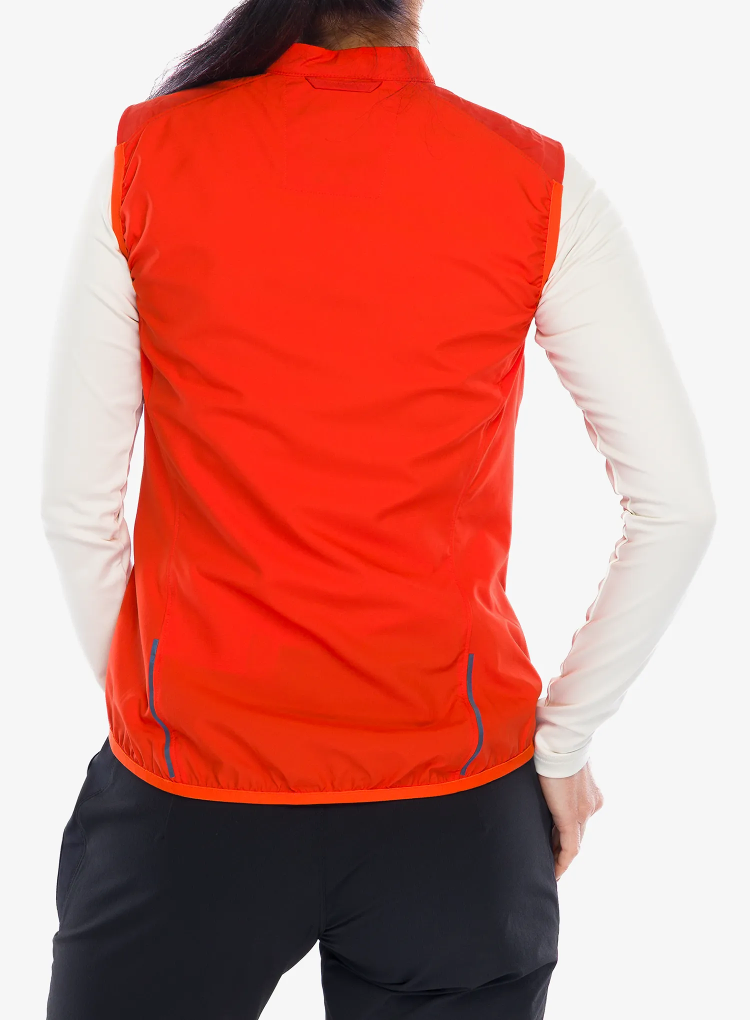 Cyklistická vesta dámska Fjallraven Hoja Adventure Vest - flame orange
