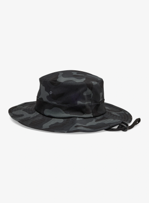 Klobúk Fox Base Over Sun Hat - black camo