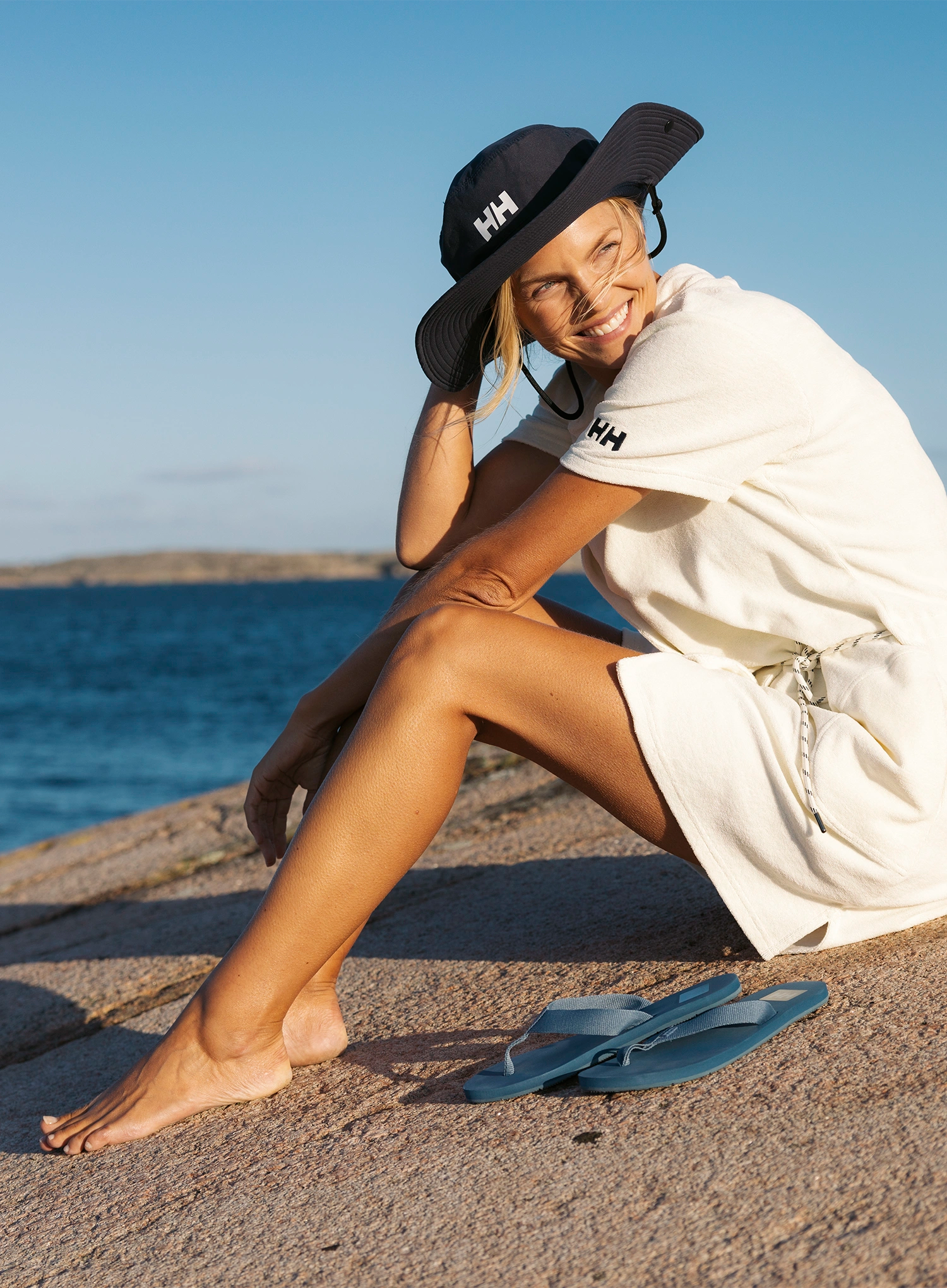 Klobúk Helly Hansen Crew Sun Hat - navy