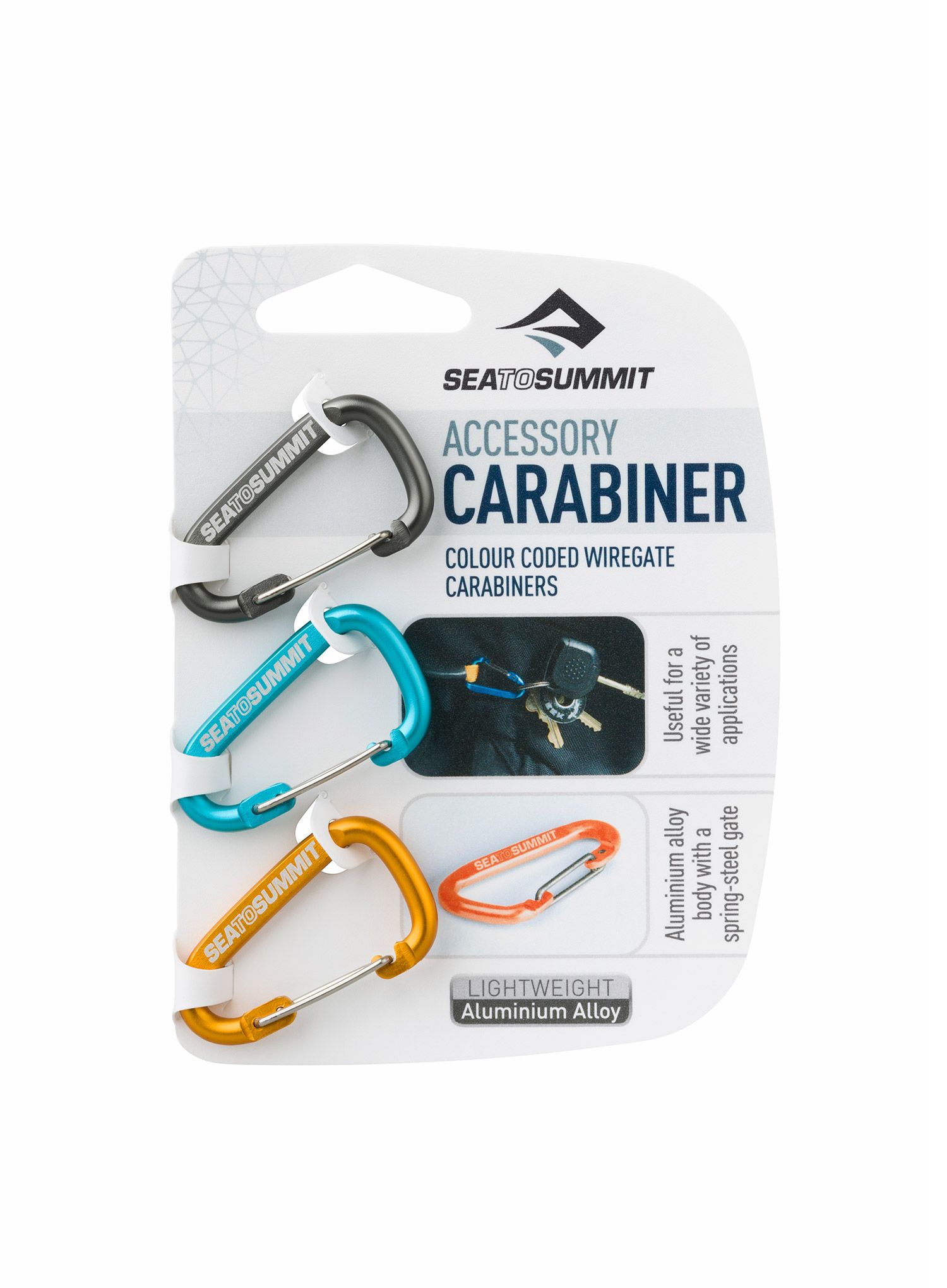 Karabínka Sea To Summit Accessory Carabiner Set 3pcs