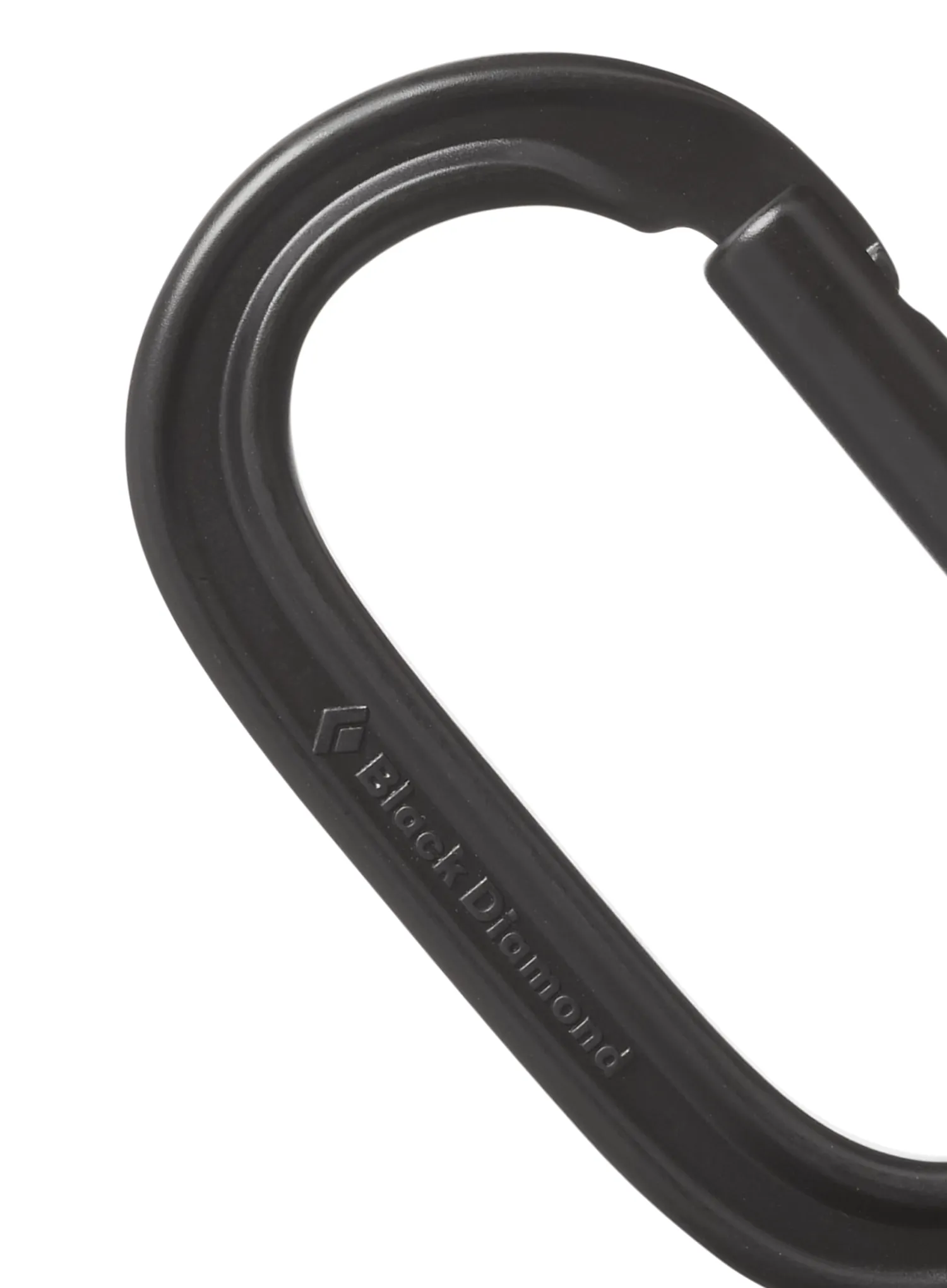 Karabína Black Diamond Oval Keylock Carabiner - black
