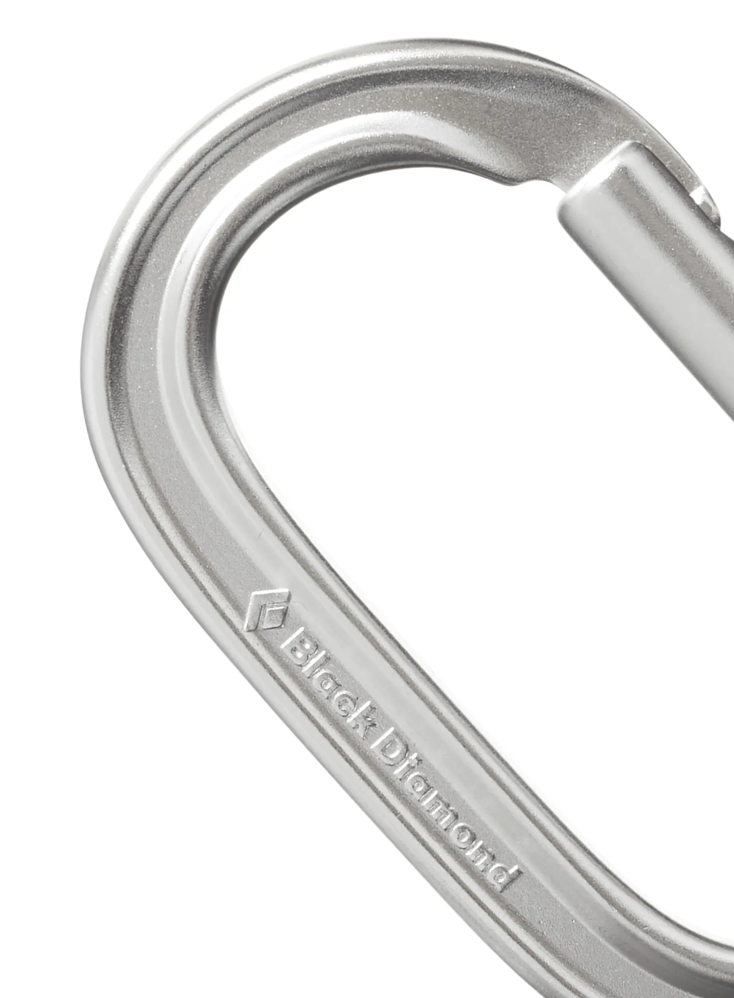 Karabína Black Diamond Oval Keylock Carabiner - polished
