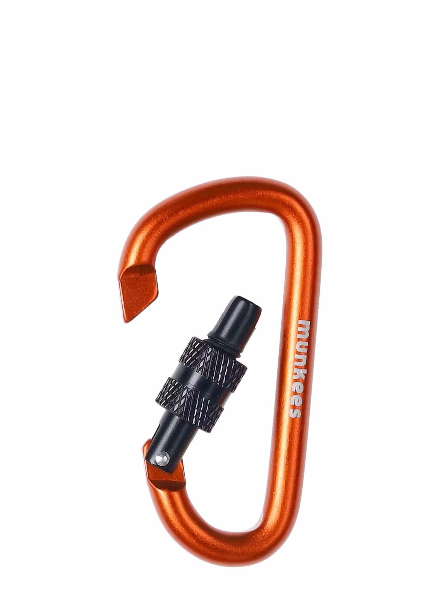 Karabína so skrutkovacím uzáverom Munkees D-Shape w/Screw Lock - Ø 6 x 60 mm