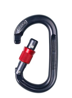 Karabína Ocun Osprey Screw - anthracite/red