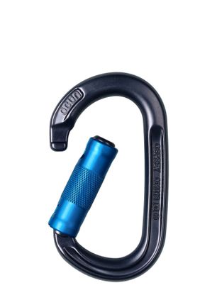 Karabína Ocun Osprey Triple - anthracite/blue
