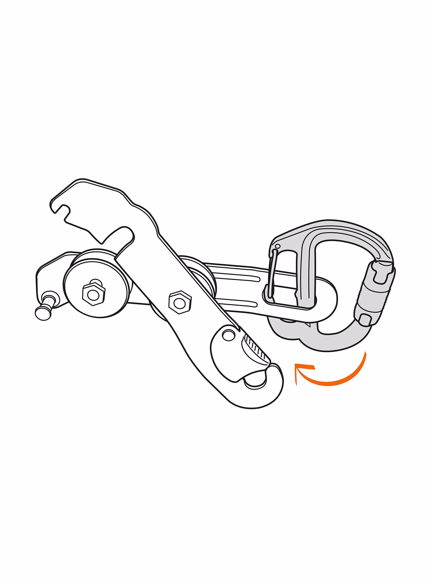 Karabína Petzl Freino Z