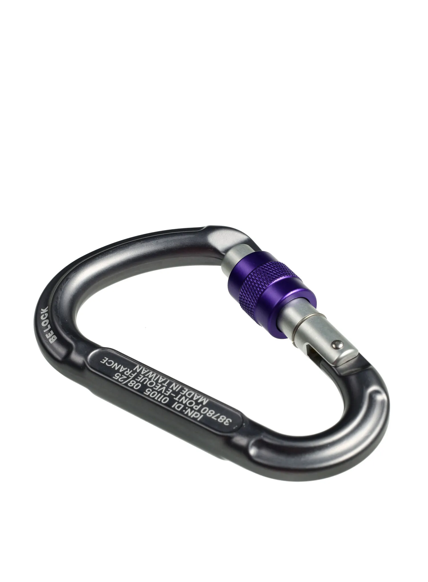 Karabína Beal Be Lock Screw - darkstone