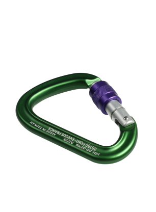 Karabína Beal Be Safe Screw - green