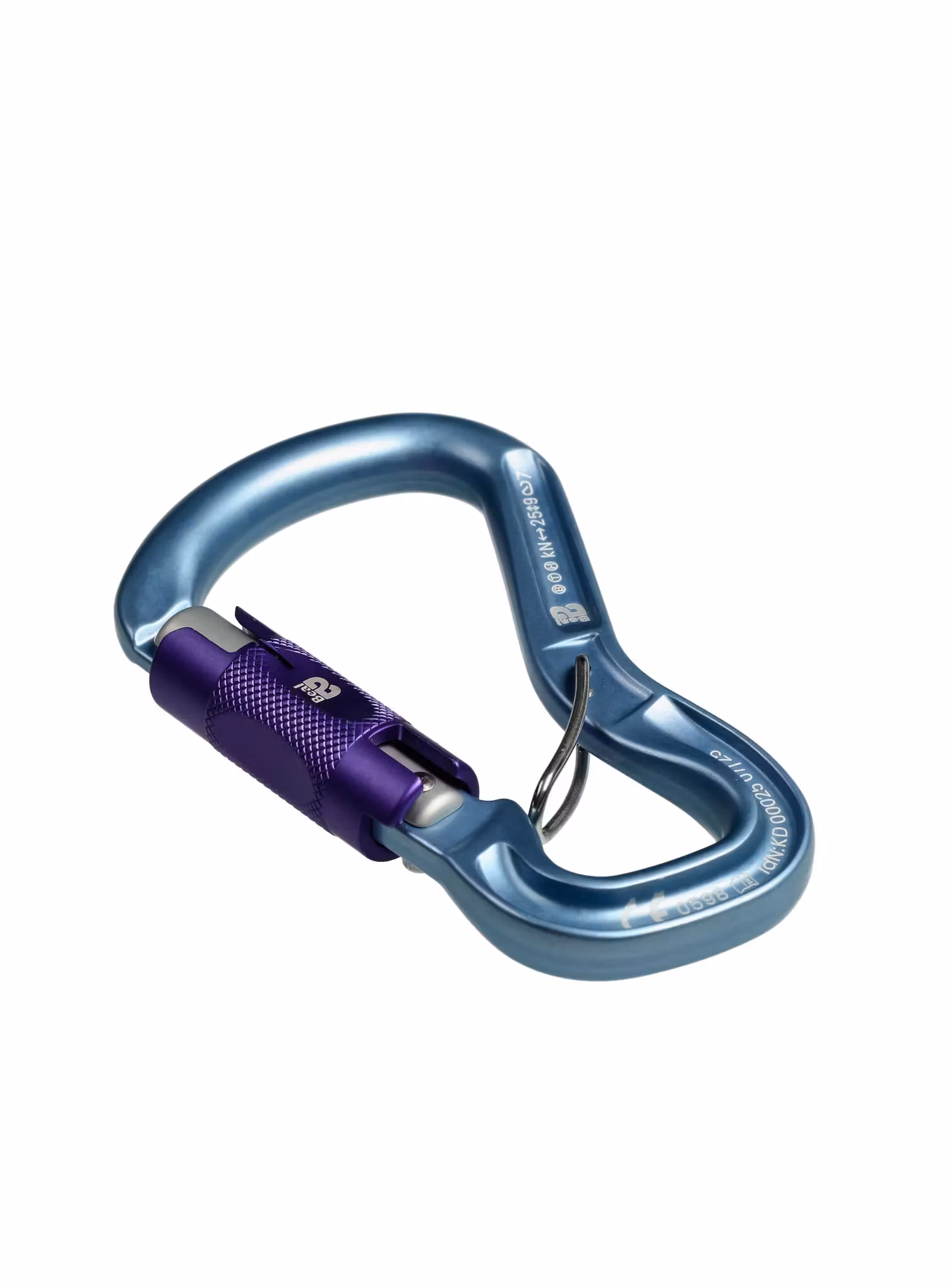 Karabína Beal Orient Express Bi Matic  - blue
