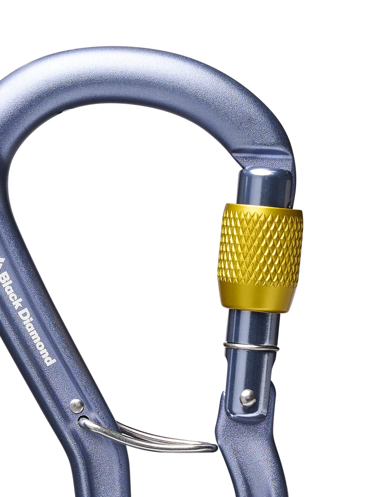 Karabína Black Diamond Gridlock Screwgate Carabiner - gray