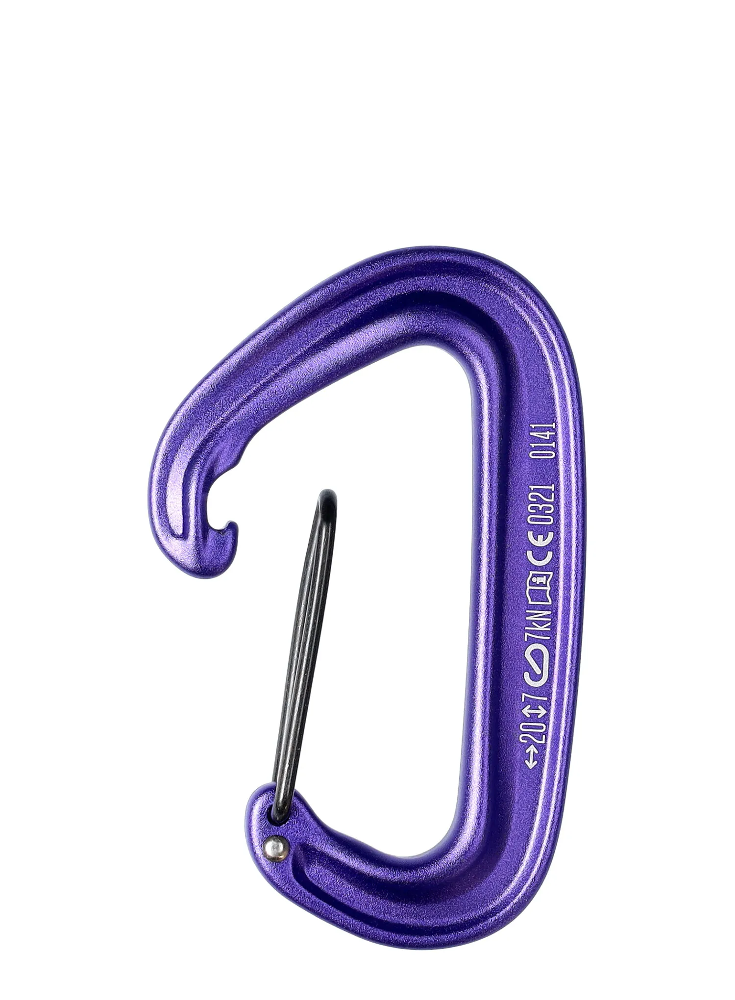 Karabína Black Diamond MiniWire - purple