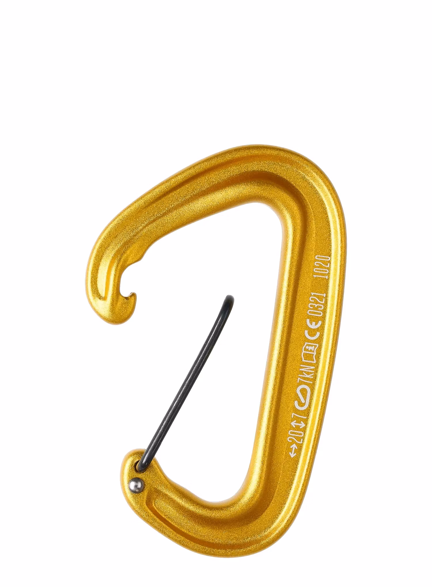 Karabína Black Diamond MiniWire - yellow
