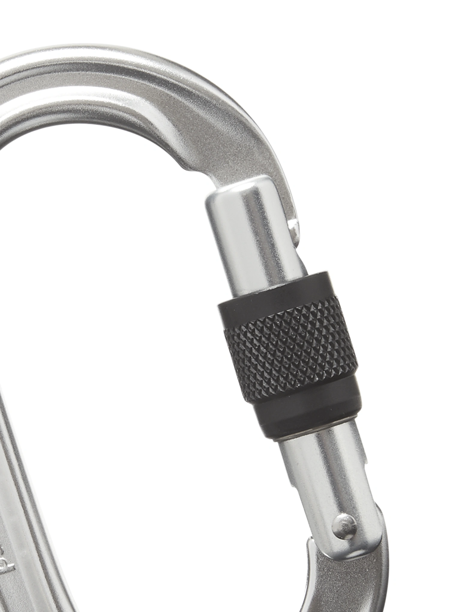 Karabína Black Diamond Oval Keylock Screwgate Carabiner - polished