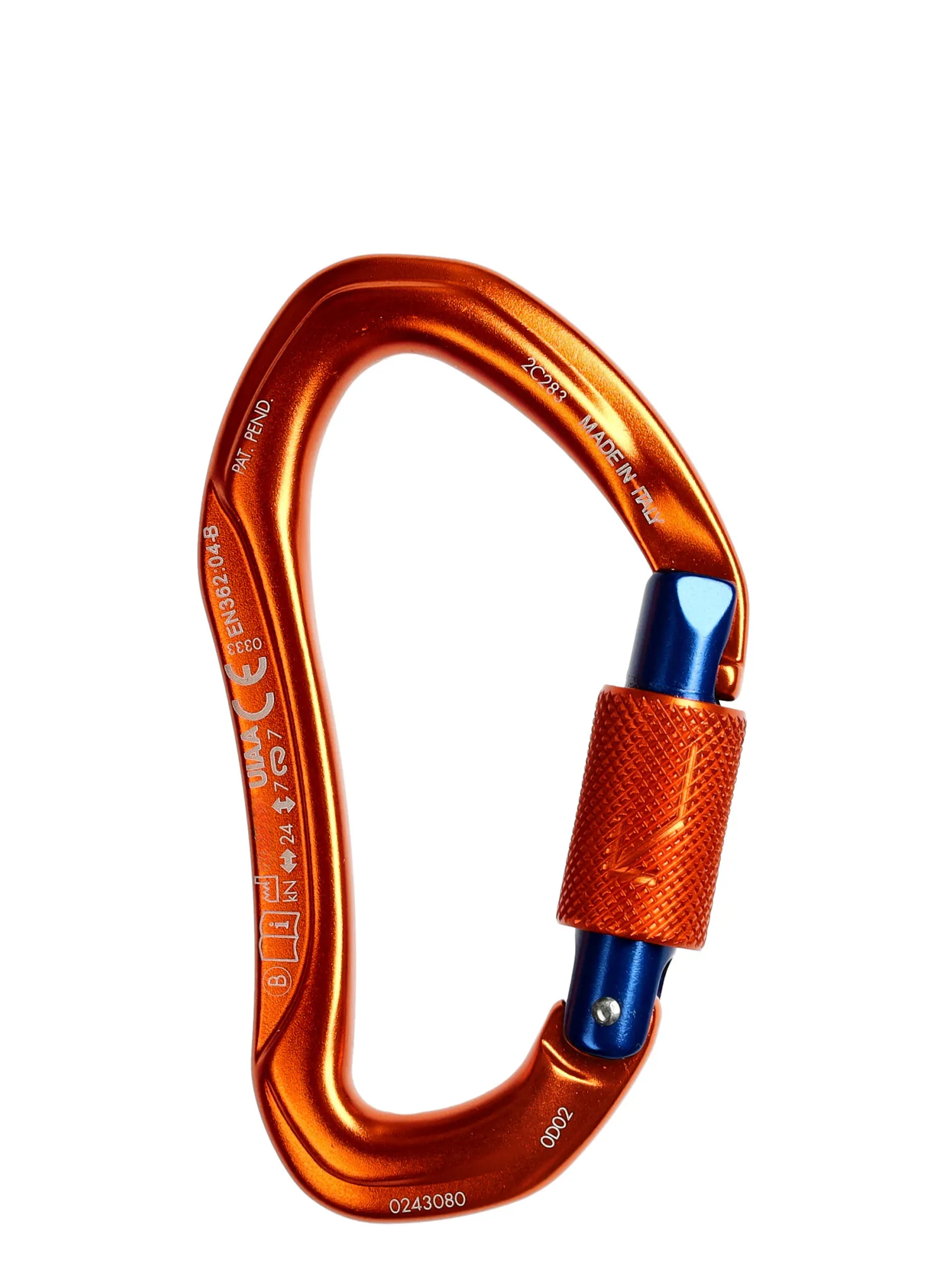 Karabína Climbing Technology/SKYLOTEC Morfo BG - orange/blue