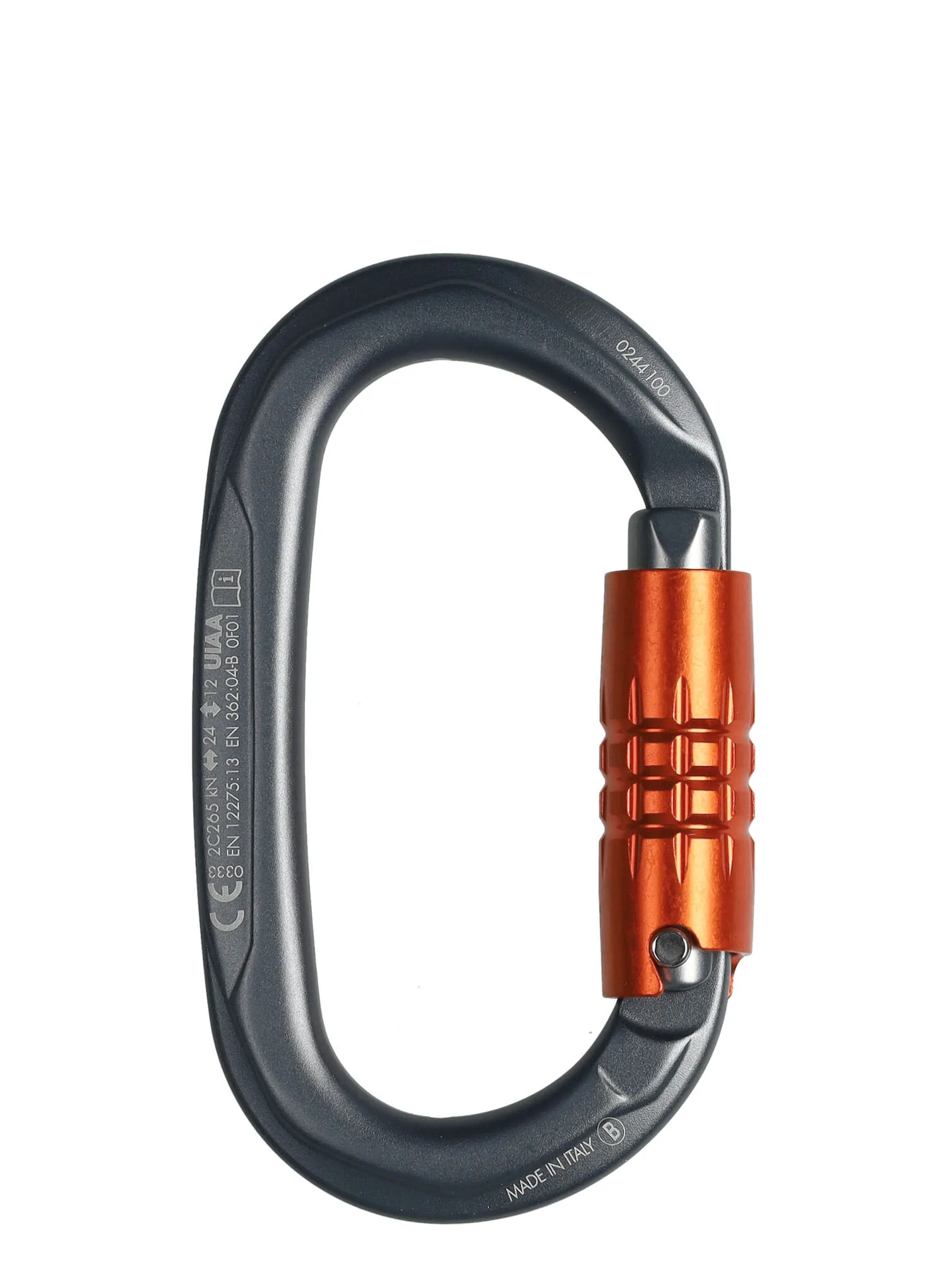 Karabína SKYLOTEC Obx TG - orange/gret