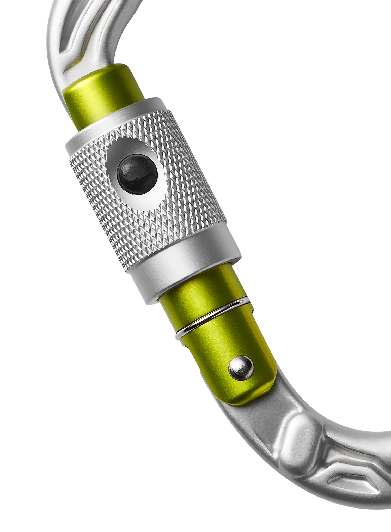 Karabína Edelrid HMS Bullet PermaLock - silver