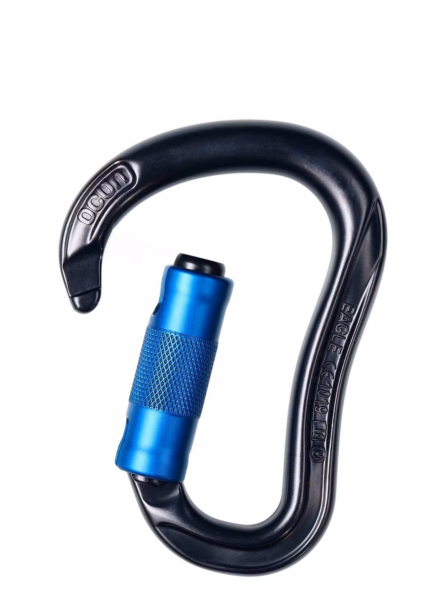 Karabína Ocun Eagle HMS Triple - anthracite/blue