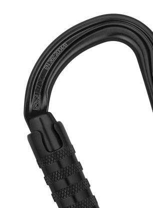 Karabína Petzl Am'D Triact-Lock - black