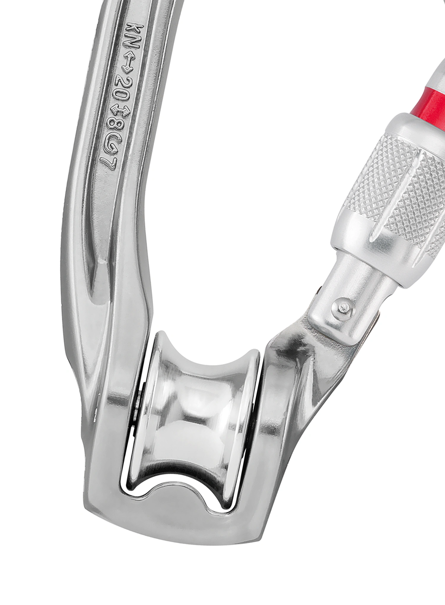 Karabína so skrutkovacím uzáverom Petzl Rollclip Z Screw-lock