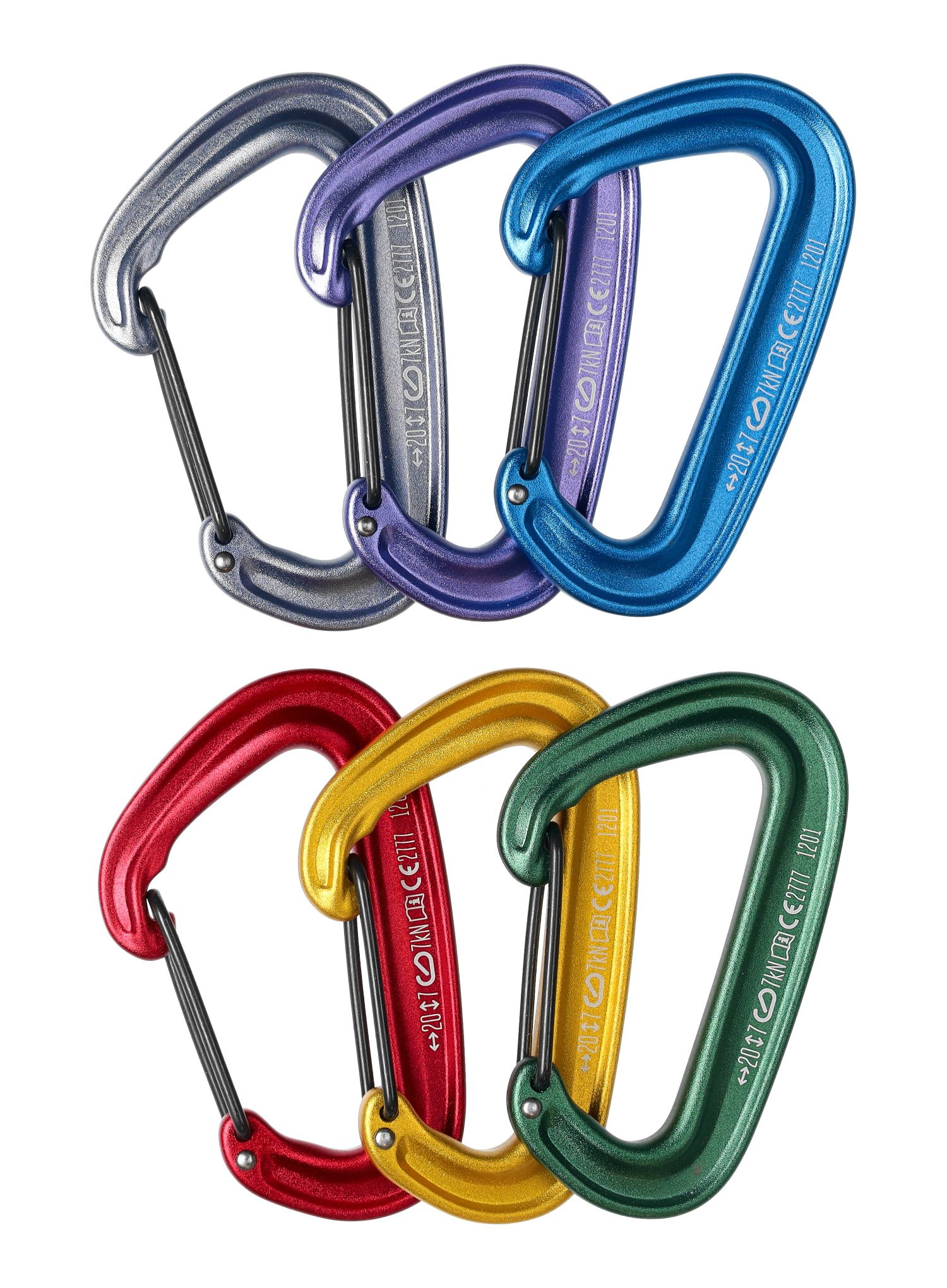 Súprava karabín Black Diamond MiniWire Rackpack