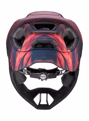 Detská prilba Uvex React Jr. Fullface - cranberry matt