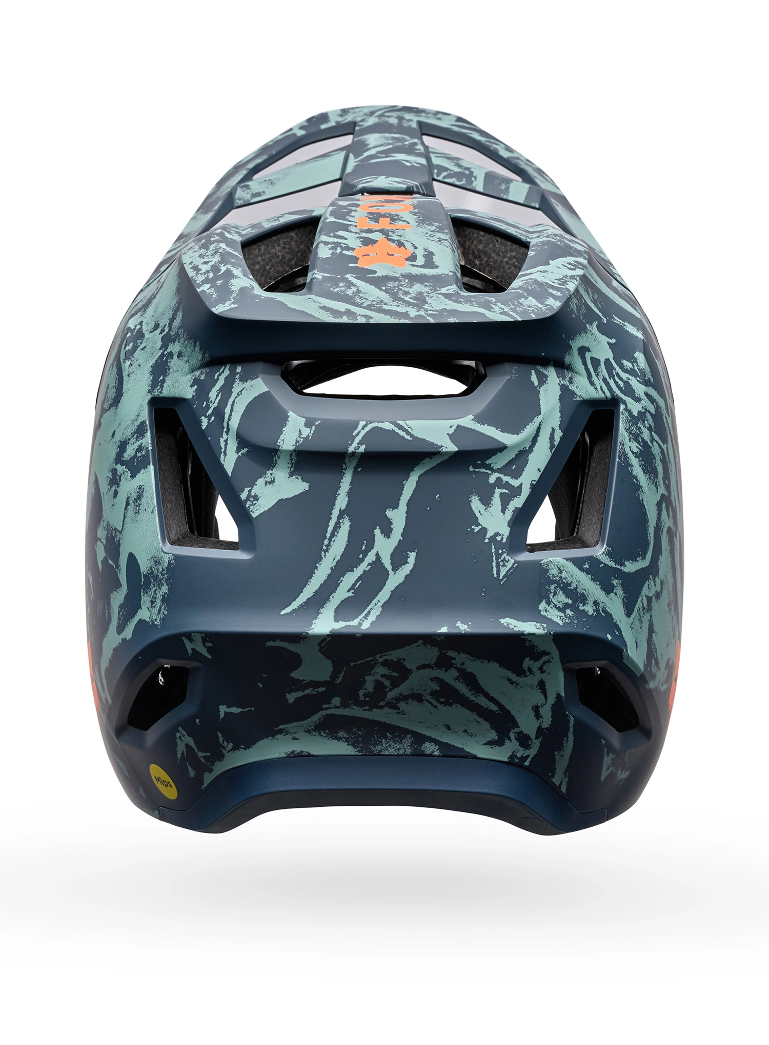 Enduro prilba Fox Rampage Img Print - arctic blue