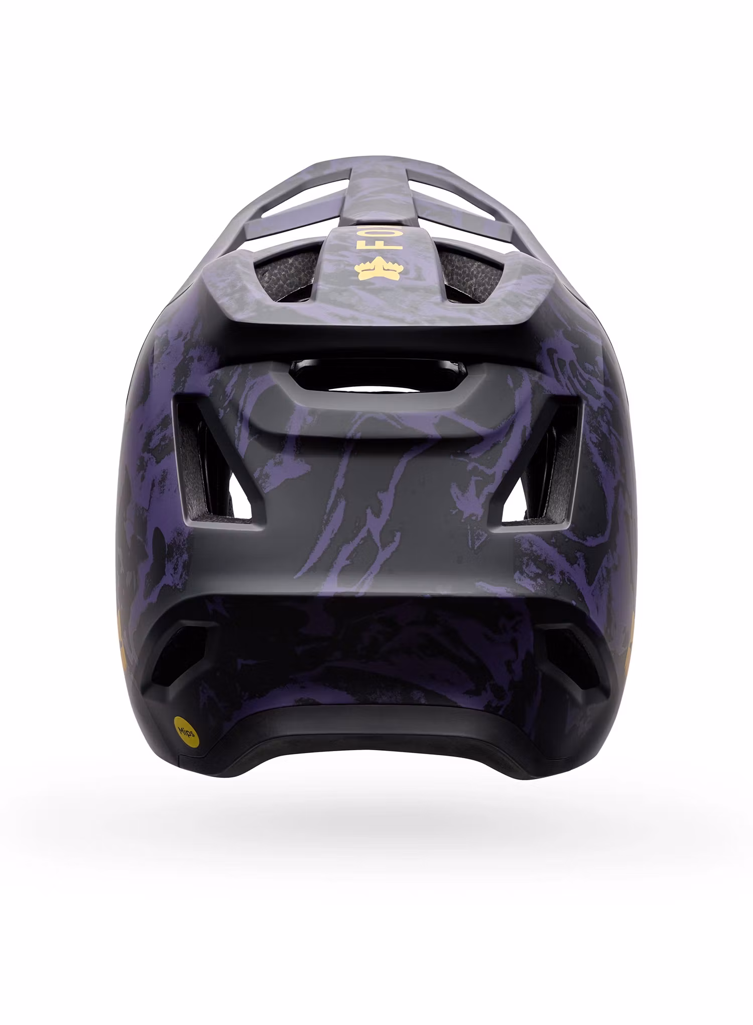 Enduro prilba Fox Rampage Img Print - steel grey