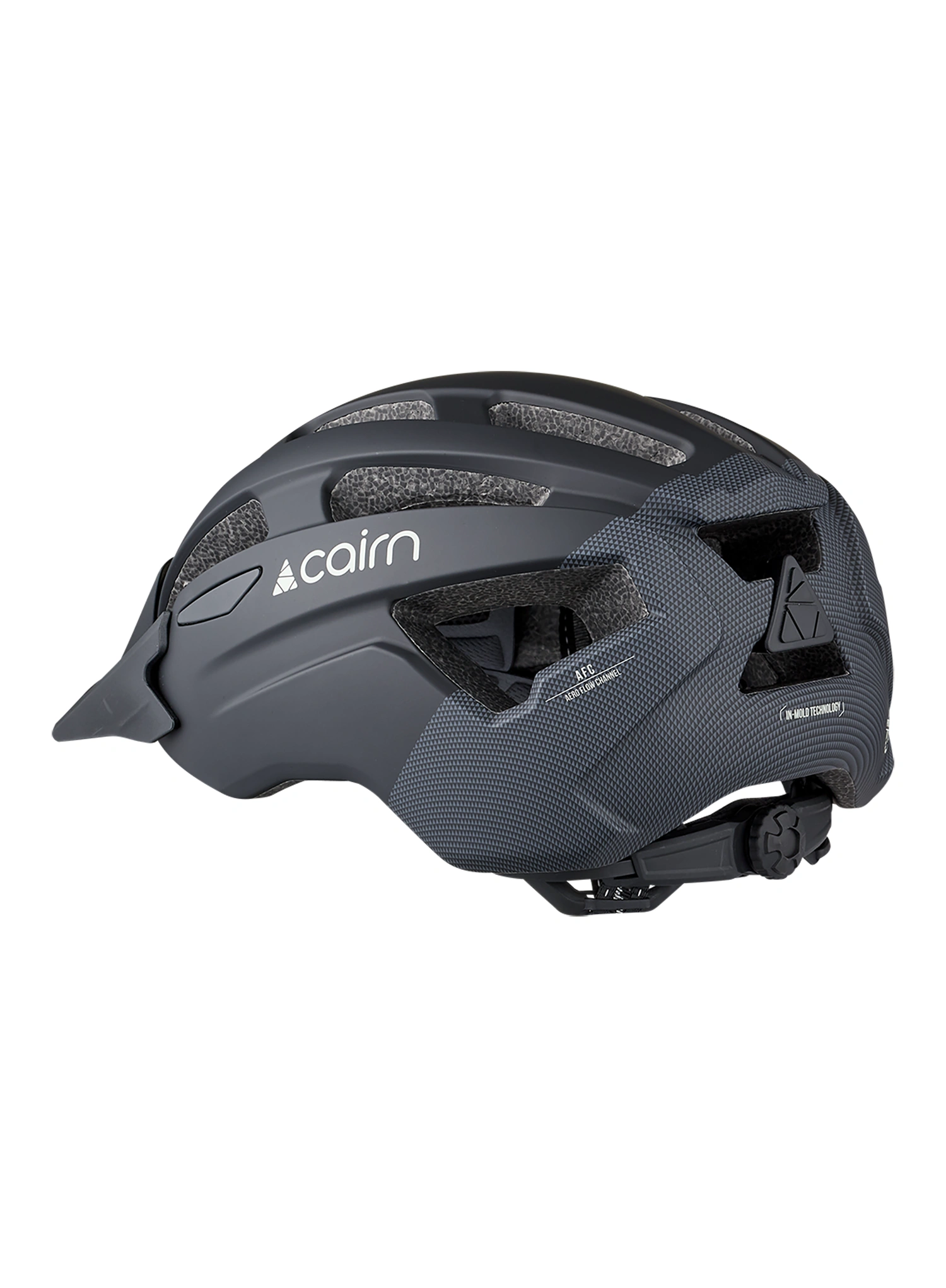 MTB prilba Cairn Prism Xtr II - mat black triangle