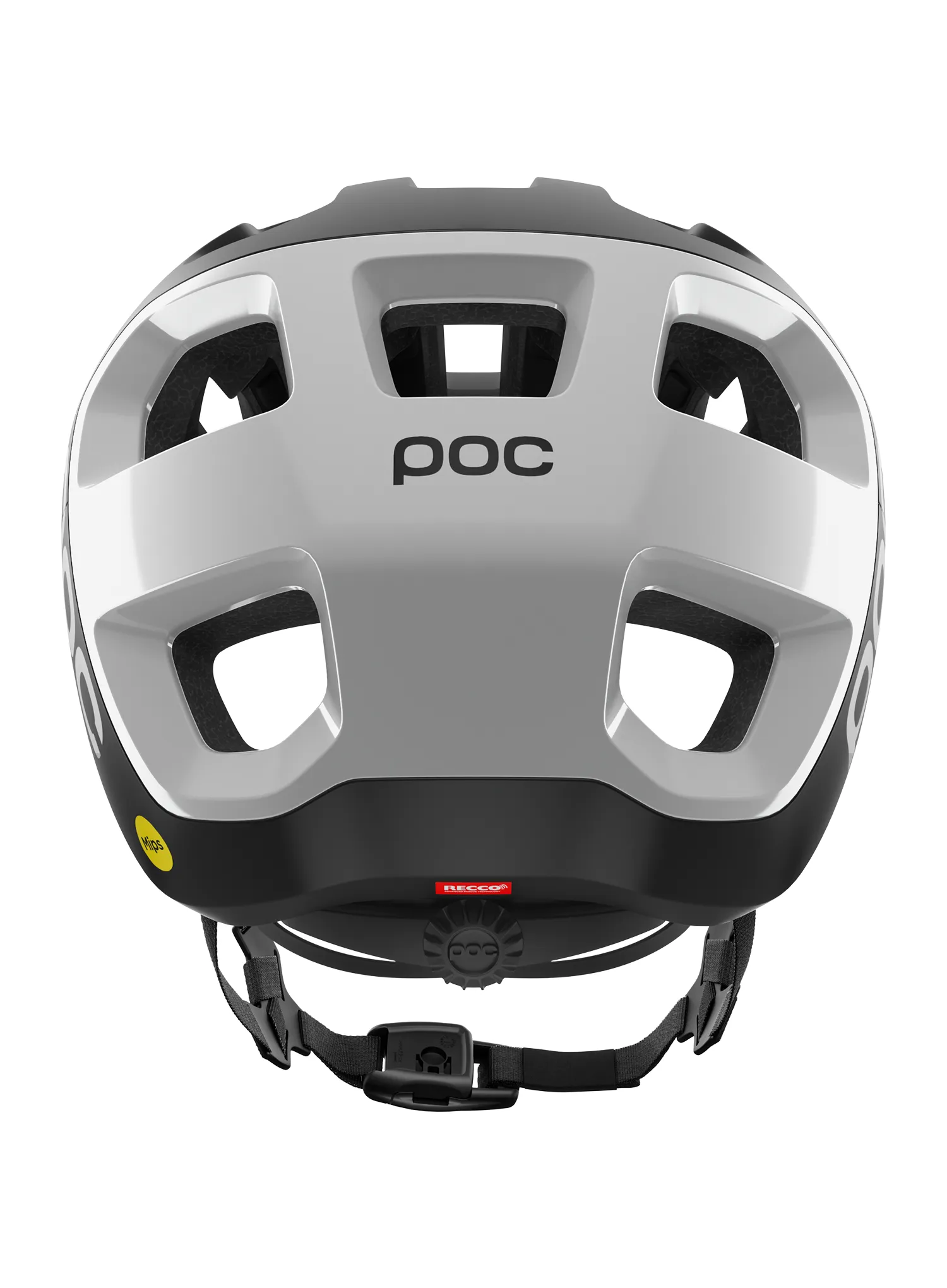 MTB prilba POC Cularis - uran blk mat/hydr white w.logo