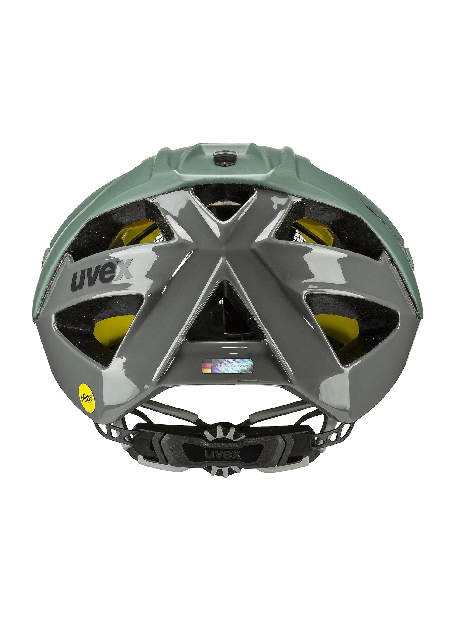 MTB prilba Uvex Quatro CC Mips - moss rhino