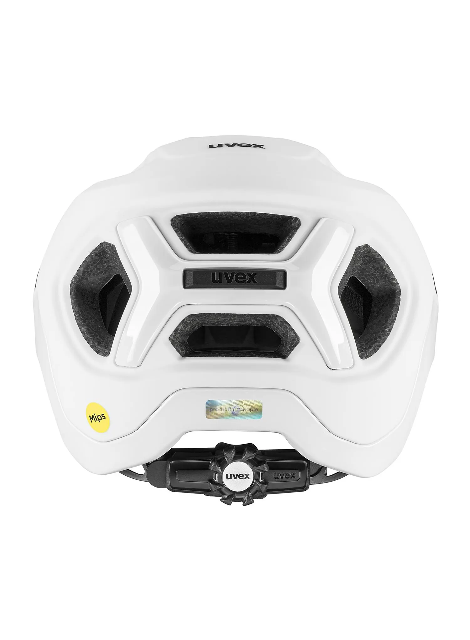 MTB prilba Uvex React Mips - white matt