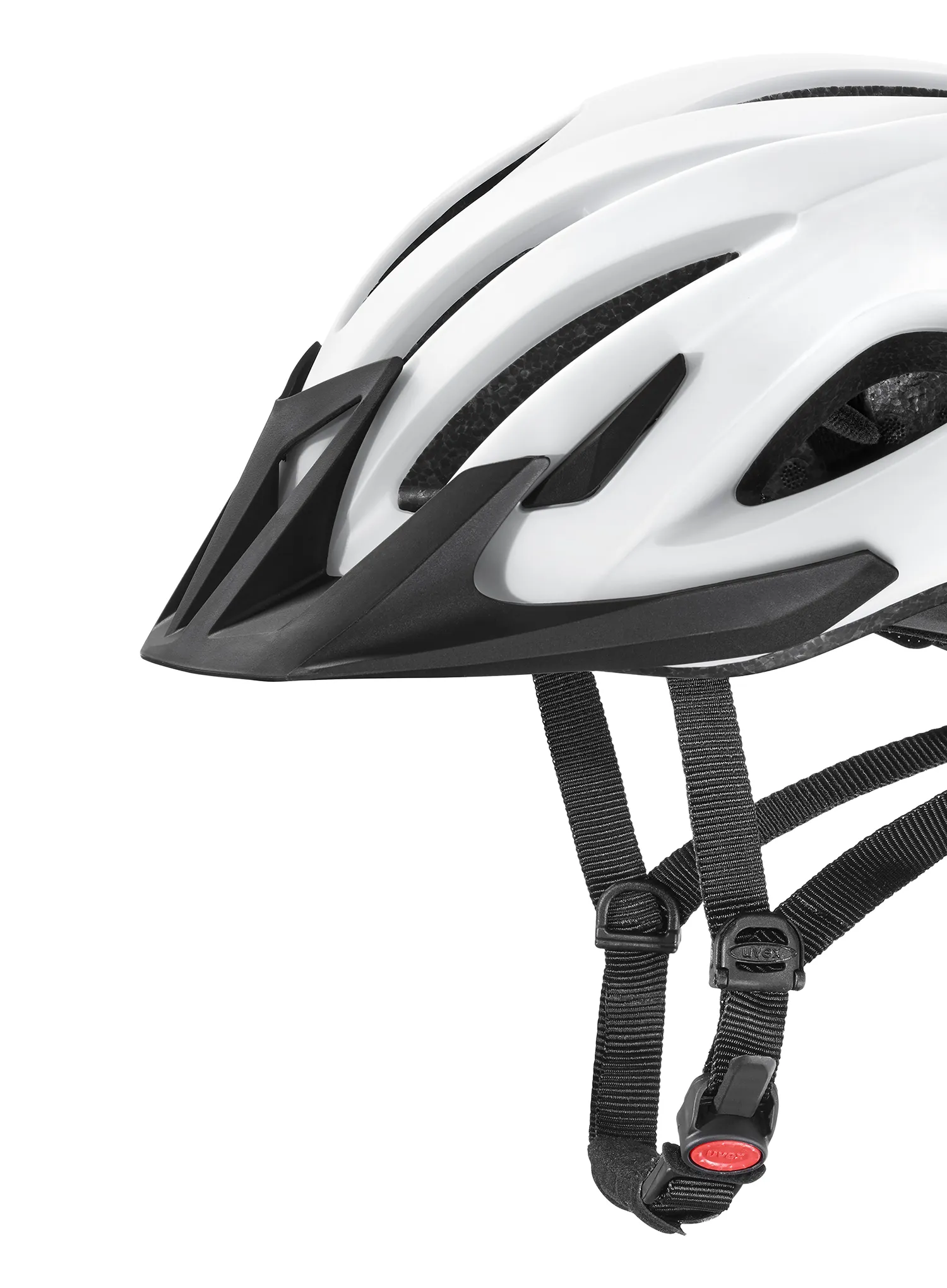 MTB prilba Uvex Viva 3 - white matt