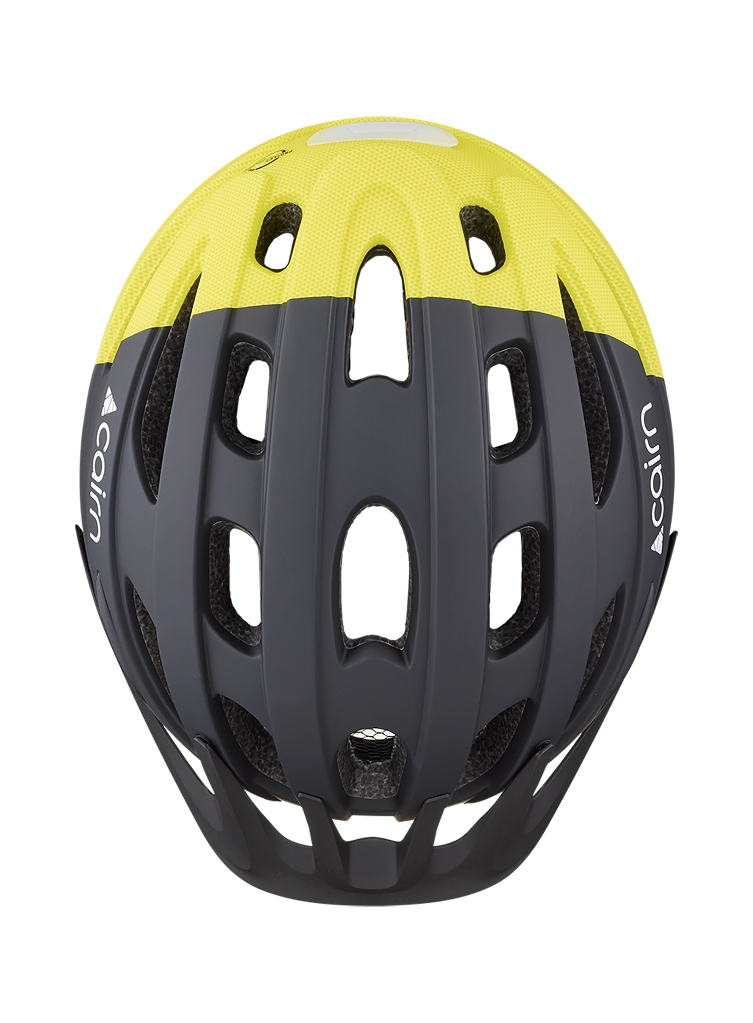 Cyklistická prilba Cairn Fusion - mat black neon yellow