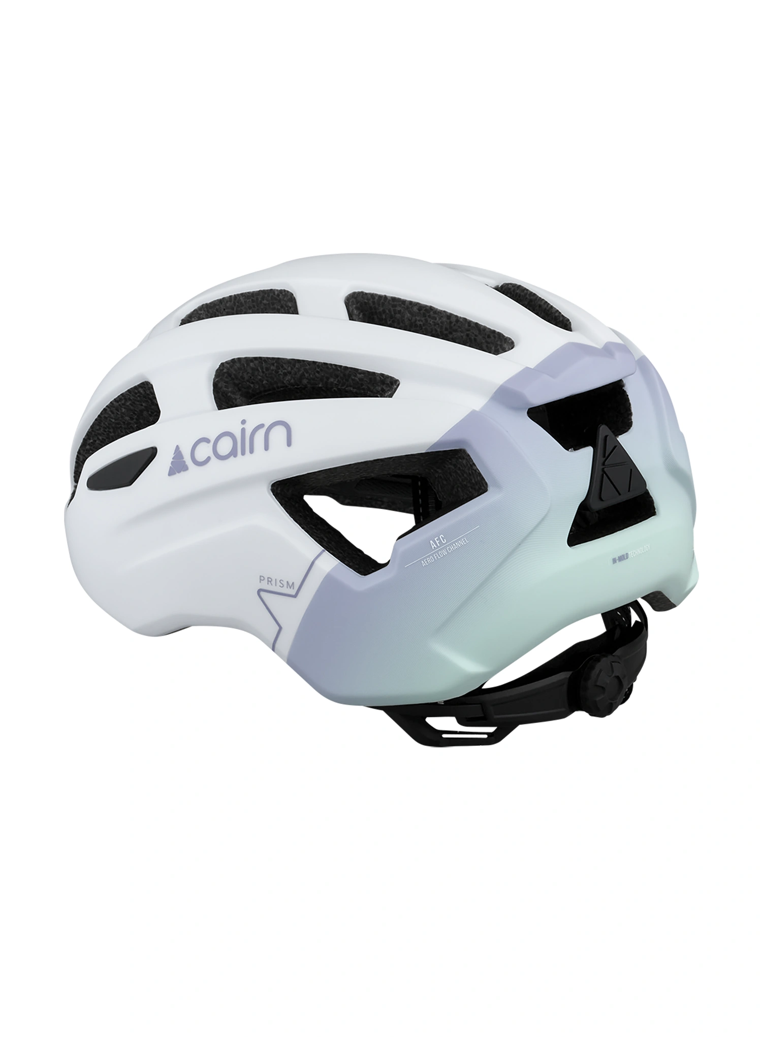 Cyklistická prilba Cairn Prism II - mat white parme