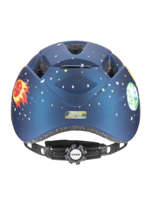 Cyklistická prilba pre deti Uvex Kid 2 CC - dark blue rocket matt