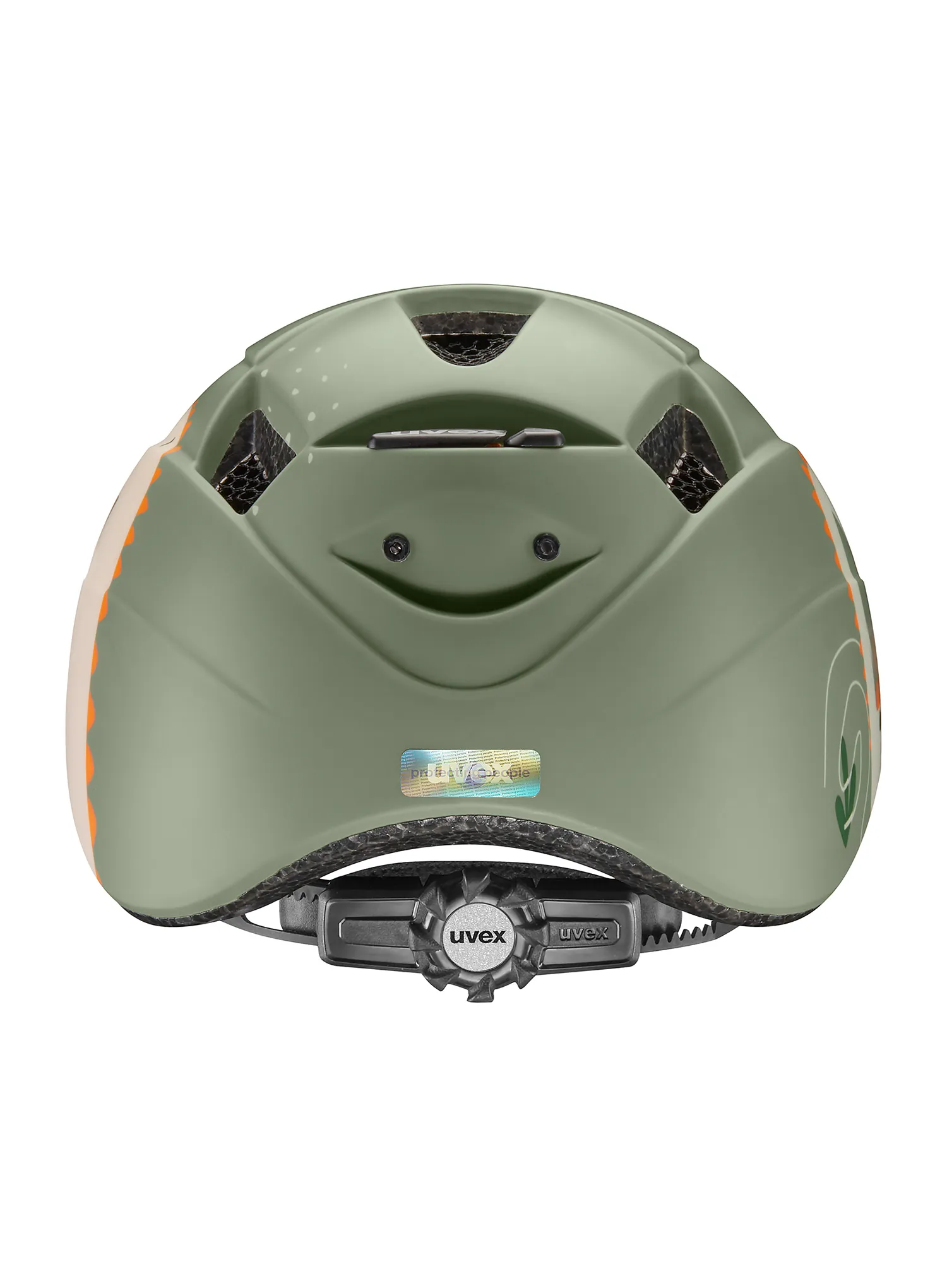 Cyklistická prilba pre deti Uvex Kid 2 CC - sage green dino matt