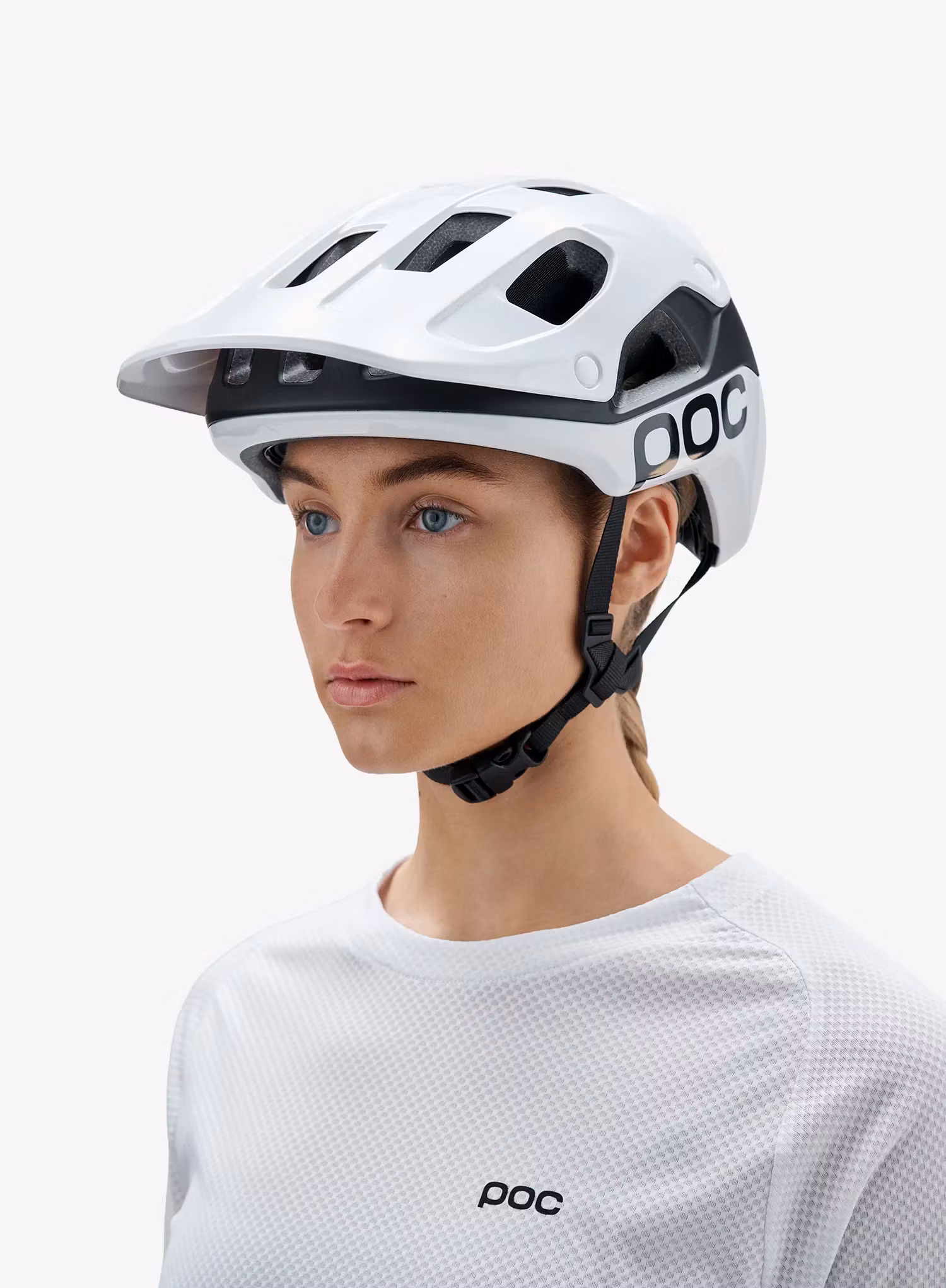 Cyklistická prilba POC Cularis Pure - hydrogen white/uran blk mat