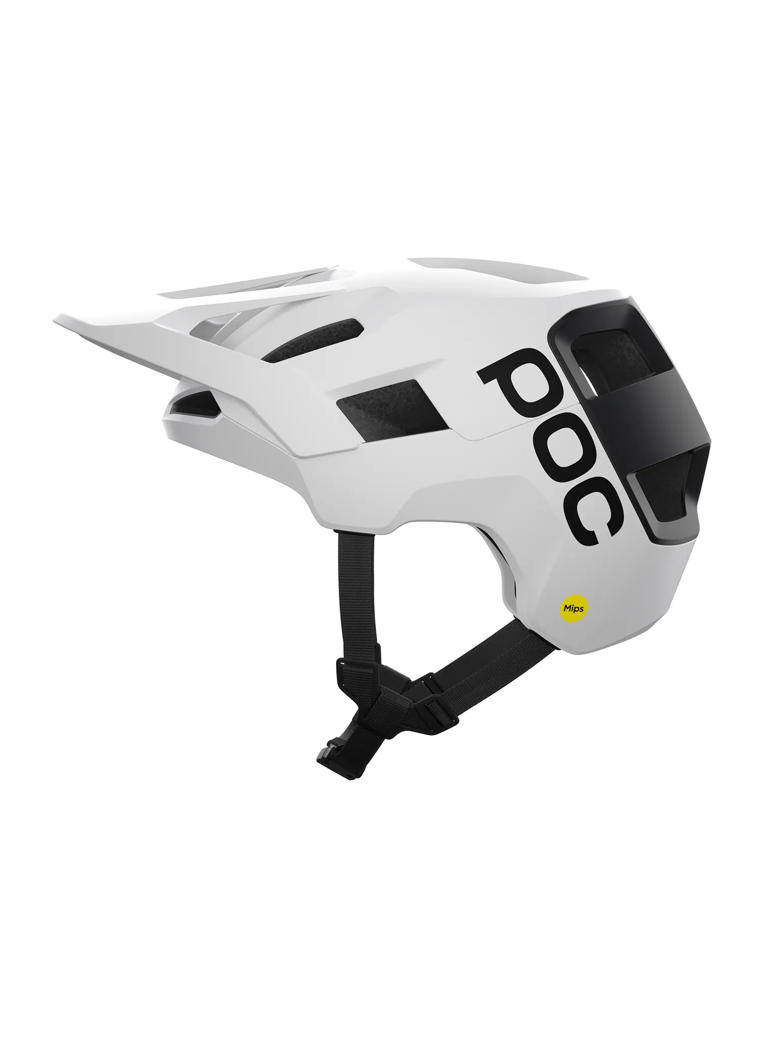 Cyklistická prilba POC Kortal Race Mips - hydrogen white/uranium blk mat