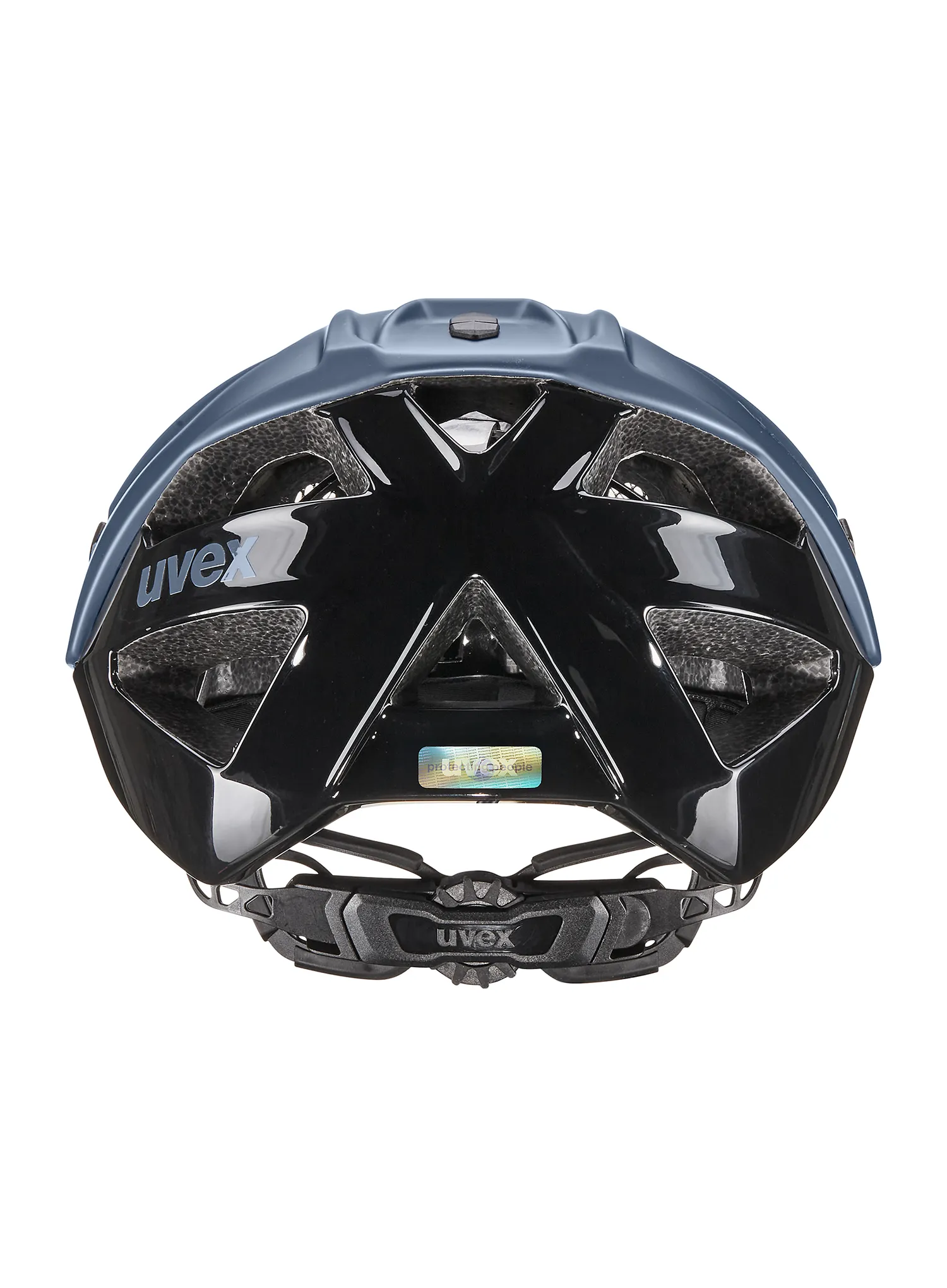 Cyklistická prilba Uvex Quatro CC - dusk blue/black matt