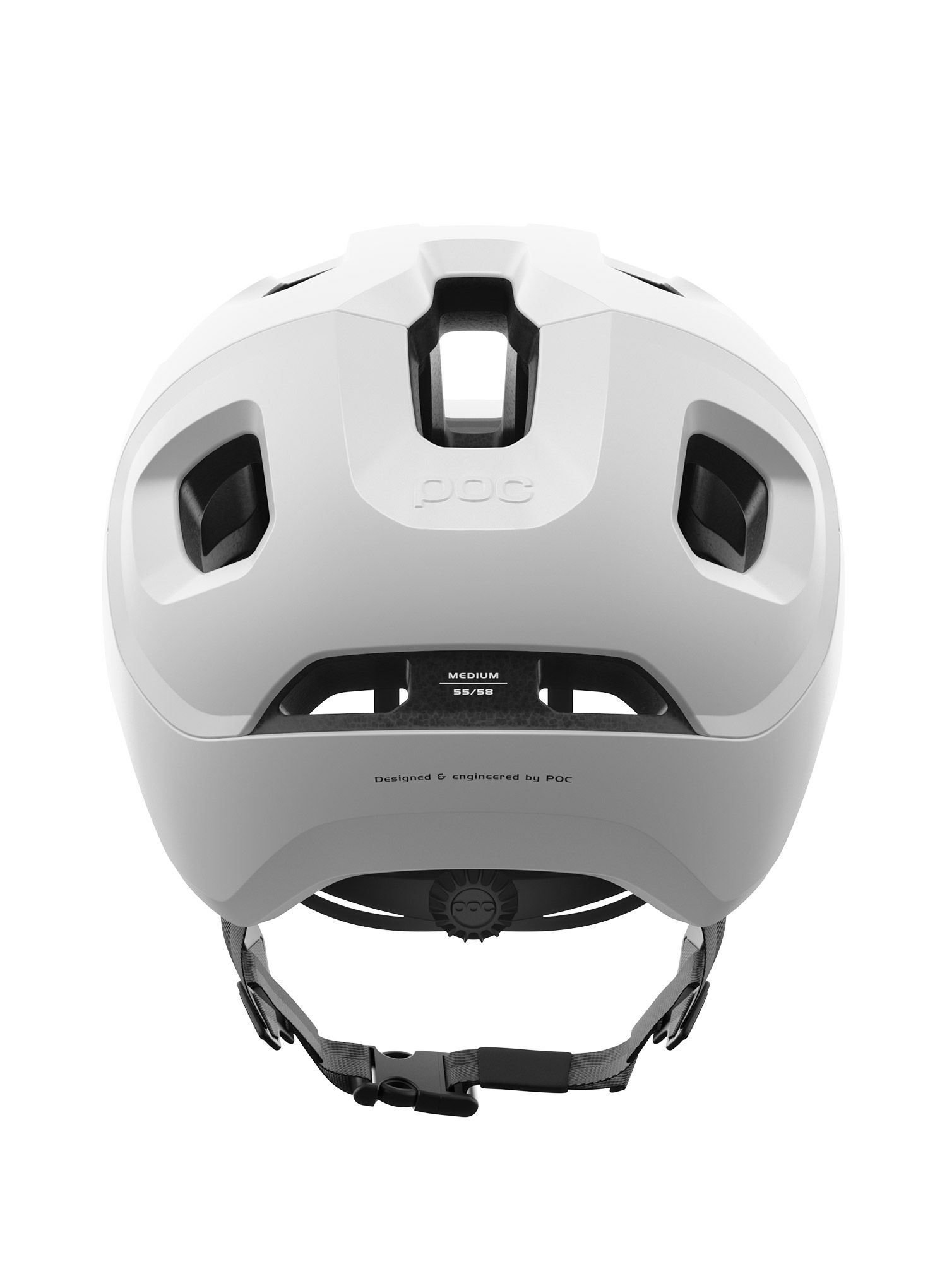 Cyklistická prilba POC Axion - hydrogen white matt