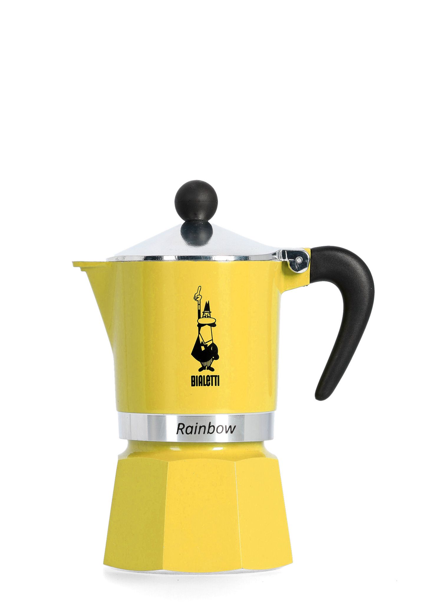Turistický kávovar Bialetti Rainbow 3TZ - yellow