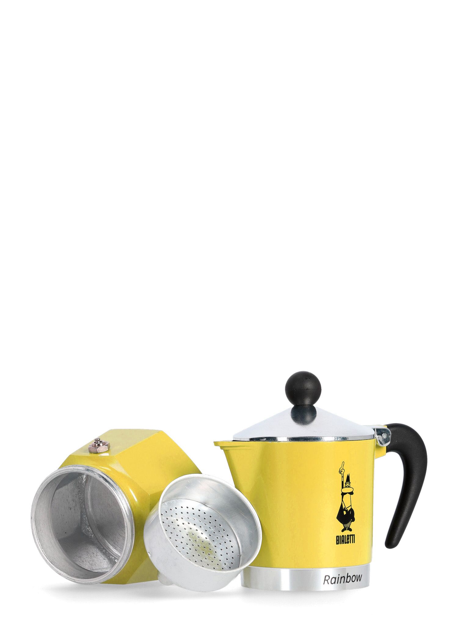 Turistický kávovar Bialetti Rainbow 3TZ - yellow