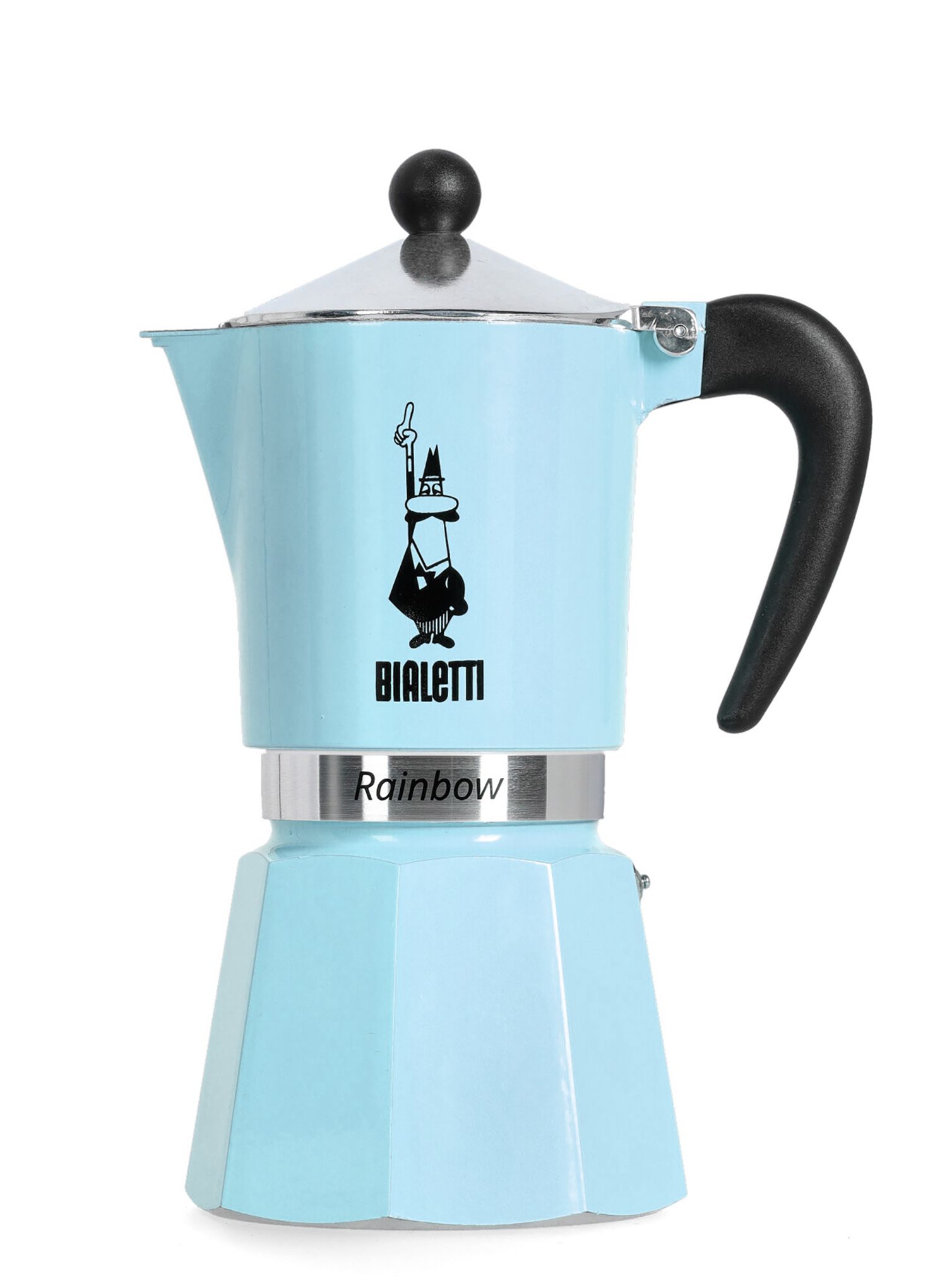 Turistický kávovar Bialetti Rainbow 6TZ - l.blue