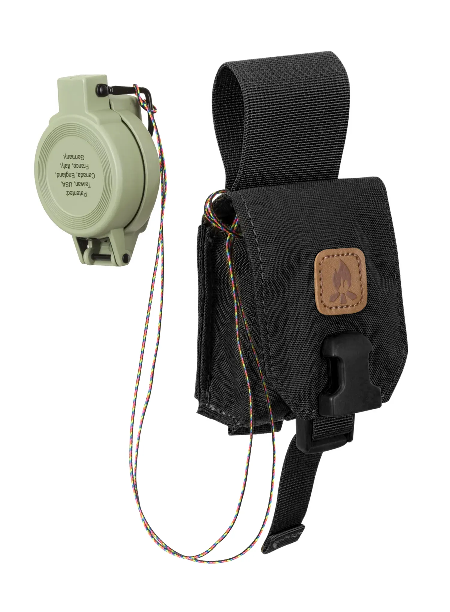 Vrecko do batoha Helikon-Tex Compass/Survival Pouch - black