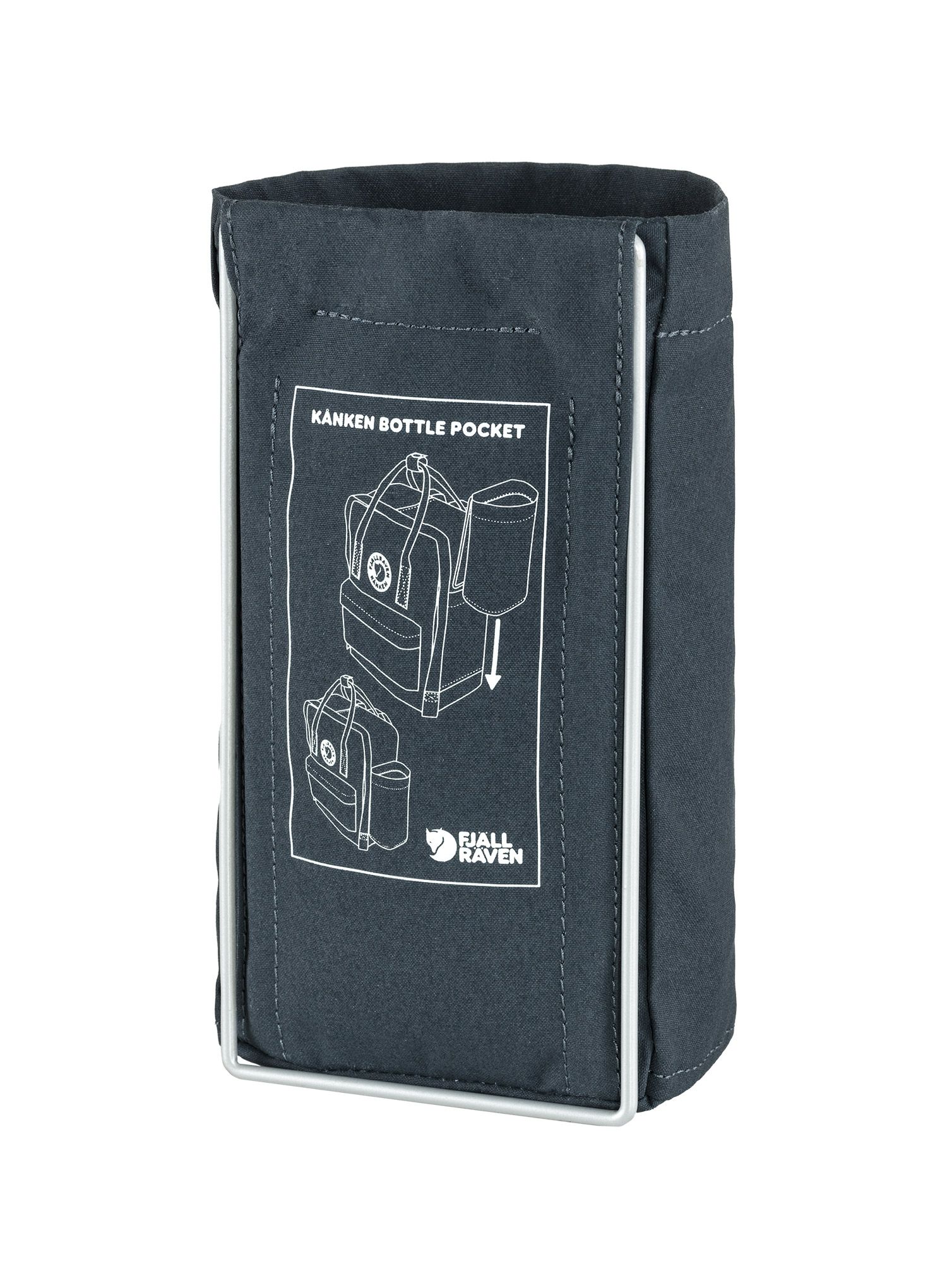 Vrecko na fľašu Fjallraven Kanken Bottle Pocket - navy