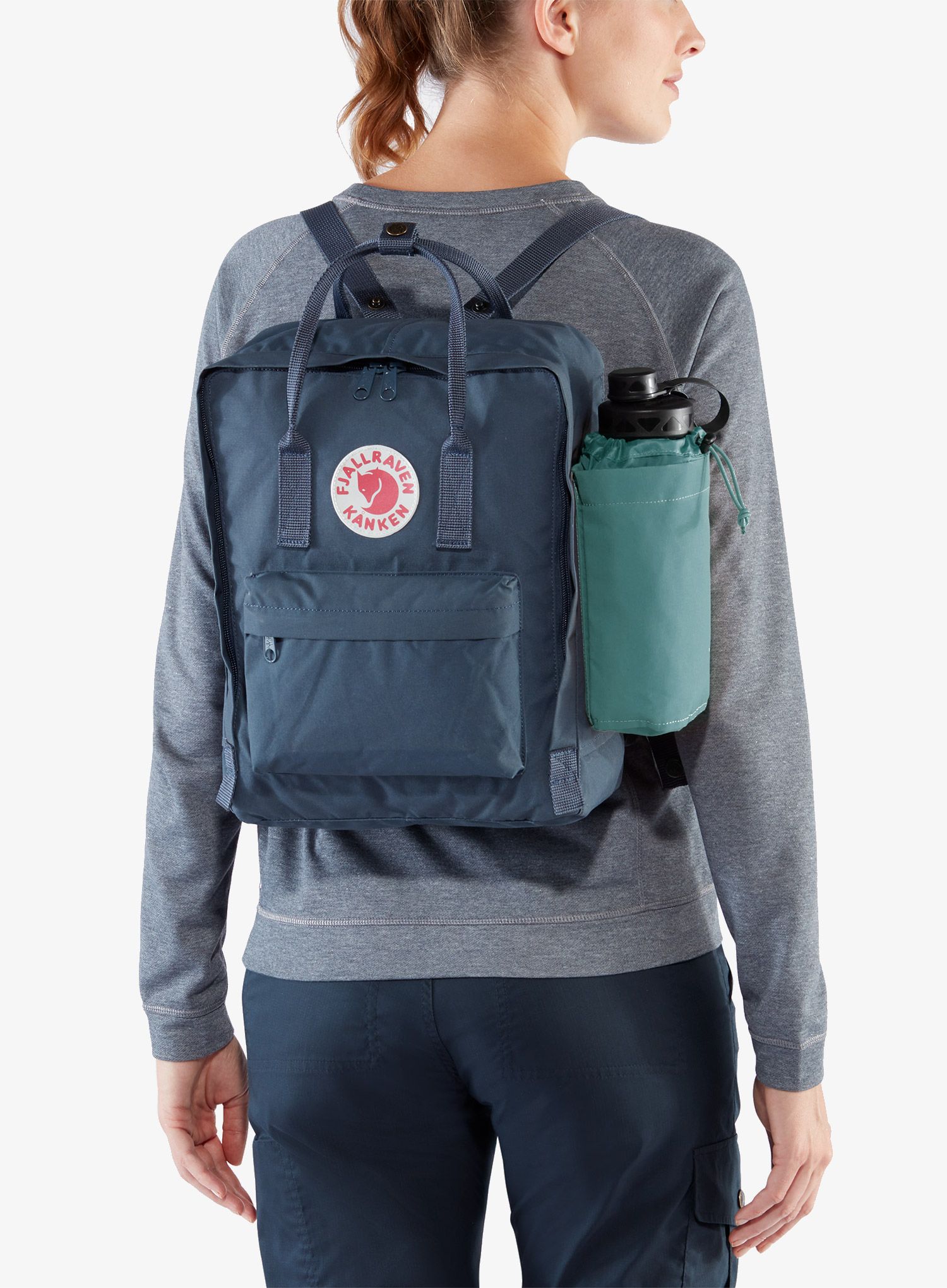 Vrecko na fľašu Fjallraven Kanken Bottle Pocket - sky blue