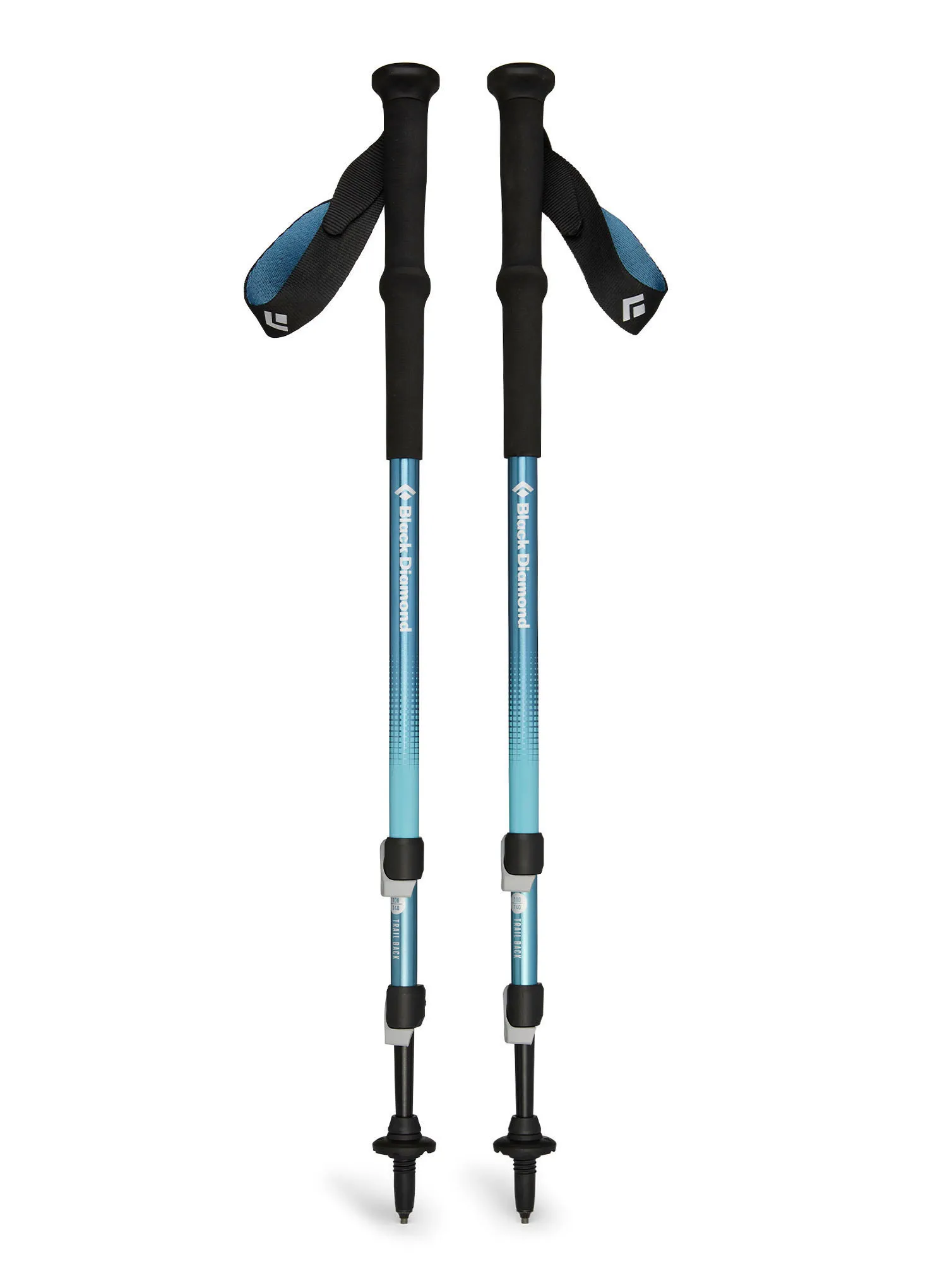 Hliníkové palice Black Diamond Trail Back Trekking Poles - creek blue