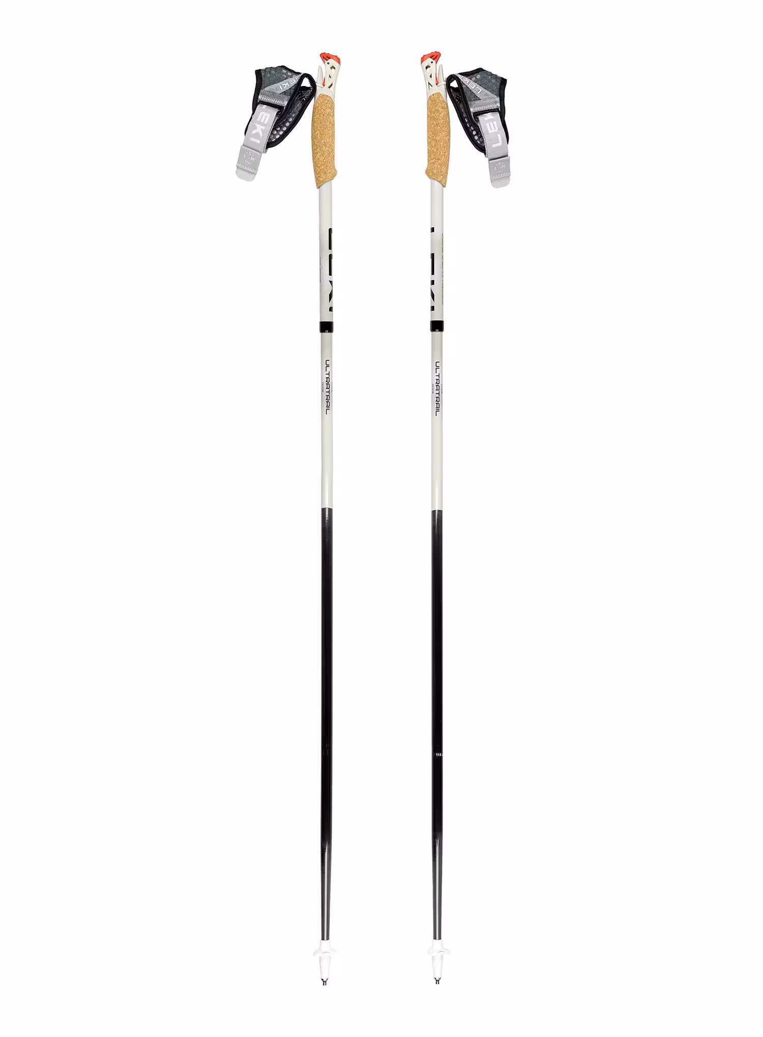 Palicky na behanie Leki Ultratrail FX.One - grey